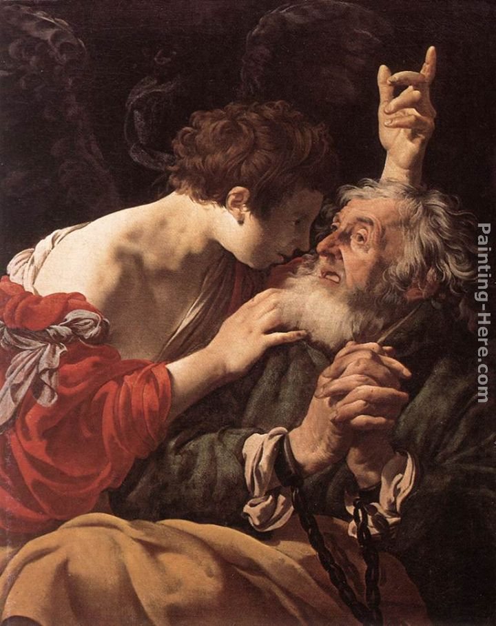 Hendrick Terbrugghen The Deliverance of St Peter